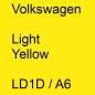 Preview: Volkswagen, Light Yellow, LD1D / A6.